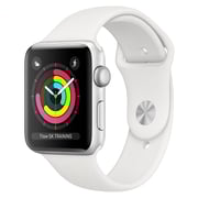 Apple Watch Series 3 GPS - 42mm Silver Aluminium Case with White Sports Band Apple Watch Series 3 GPS - 42mm Silver Aluminium Case with White Sports Band