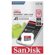 Sandisk Ultra A1 Micro SD Card 32GB With Adapter