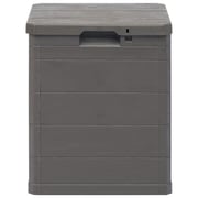 vidaXL Garden Storage Box 90 L Brown vidaXL Garden Storage Box 90 L Brown