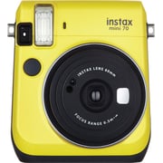 Fujifilm Instax Mini 70 Instant Camera Yellow + 20 Sheets