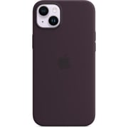 Apple iPhone 14 Plus Silicone Case Elderberry with MagSafe Apple iPhone 14 Plus Silicone Case Elderberry with MagSafe