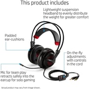 HP X7Z95AA OMEN SteelSeries Headset Black/Red HP X7Z95AA OMEN SteelSeries Headset Black/Red