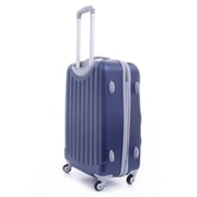 Para John ABS Luggage Travel Trolley With 4 Wheels 3pcs Set Dark Blue Para John ABS Luggage Travel Trolley With 4 Wheels 3pcs Set Dark Blue