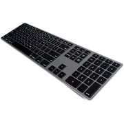 Matias Fk418btb Bluetooth Wireless Aluminum Keyboard With Numeric Keypad And 4-device Sync - Compatible With Mac, Windows, Android Devices (space Gray) Matias Fk418btb Bluetooth Wireless Aluminum Keyboard With Numeric Keypad And 4-device Sync - Compatible With Mac, Windows, Android Devices (space Gray)