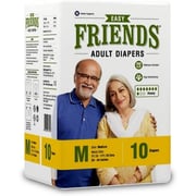 Friends Adult Diapers Easy Medium 10's Friends Adult Diapers Easy Medium 10's