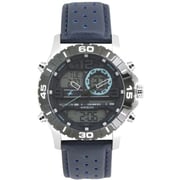 Titan T38035SL02 Digital Watch with Blue Leather Strap Men's Watch Titan T38035SL02 Digital Watch with Blue Leather Strap Men's Watch