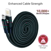 Promate USB-A To Type C Cable 1.2m Blue Promate USB-A To Type C Cable 1.2m Blue