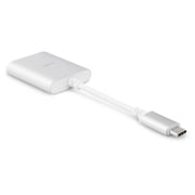 Moshi USB-C Digital Audio Adapter With Charging - Silver