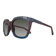 Calvin Klein Oxblood Injected Women Sunglasses 796S-691-54