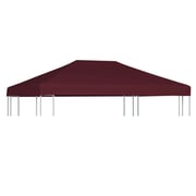 Vidaxl Gazebo Top Cover 310 G/m² 3x4 M Bordeaux Vidaxl Gazebo Top Cover 310 G/m² 3x4 M Bordeaux