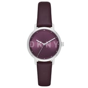 DKNY Modernist Purple Leather Women Watch NY2843 DKNY Modernist Purple Leather Women Watch NY2843