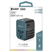 Xpower Power Delivery Wall Charger 78mm Black Xpower Power Delivery Wall Charger 78mm Black