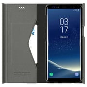 Araree Bonnet Stand Flip Cover Charcoal Grey For Samsung Galaxy Note 8