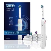 Braun Oral-B Smart 4 4000N Electric Toothbrush Black D6015253 Braun Oral-B Smart 4 4000N Electric Toothbrush Black D6015253
