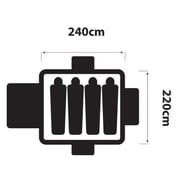 OZtrail Tasman 4V Dome Tent Standard OZtrail Tasman 4V Dome Tent Standard