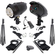 Coopic M-300 Magic Series Digital Photo Studio Flash Strobe Light With Exposure Index 56gn & Sync Cord For Professional Photography Light Complete Set Coopic M-300 Magic Series Digital Photo Studio Flash Strobe Light With Exposure Index 56gn & Sync Cord For Professional Photography Light Complete Set