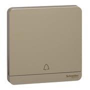 Schneider Electric E8331bpl1_wg Avataron Gold - Retractive Door Bell Switch - With Bell Symbol - 1 Gang 2 Way - 10a Gold Schneider Electric E8331bpl1_wg Avataron Gold - Retractive Door Bell Switch - With Bell Symbol - 1 Gang 2 Way - 10a Gold