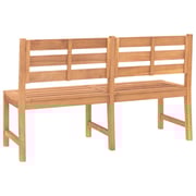 Vidaxl Garden Bench 150 Cm Solid Teak Wood Vidaxl Garden Bench 150 Cm Solid Teak Wood