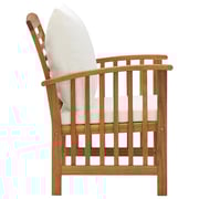 Vidaxl Garden Chairs With Cushions 2 Pcs Solid Acacia Wood Vidaxl Garden Chairs With Cushions 2 Pcs Solid Acacia Wood