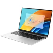 Huawei Matebook D16 Laptop - 12th Gen Core i5 2GHz 8GB 512GB Shared Win11Home 16inch WUXGA Mystic Silver English/Arabic Keyboard RLEF-X