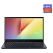 Asus Vivobook Flip TM420UA-EC010T 2-in-1 Laptop – Ryzen5 2.1GHz 8GB 512GB Win10 14inch FHD Black English/Arabic Keyboard