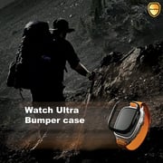Max & Max Bumper Case Black/Clear For Apple Watch Ultra 49mm Max & Max Bumper Case Black/Clear For Apple Watch Ultra 49mm