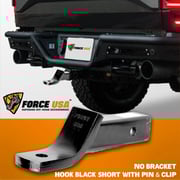 Force USA TB088 High Quality Heavy Duty Car Tow Hook Without Bracket Include Free Pin & Clip Force USA TB088 High Quality Heavy Duty Car Tow Hook Without Bracket Include Free Pin & Clip