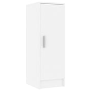 vidaXL Shoe Cabinet White 32x35x92 cm Engineered Wood