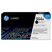 HP 504A CE250A Black Original Laserjet Toner Cartridge HP 504A CE250A Black Original Laserjet Toner Cartridge