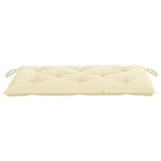 Vidaxl Garden Bench Cushion Cream White 100x50x7 Cm Fabric Vidaxl Garden Bench Cushion Cream White 100x50x7 Cm Fabric