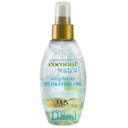 OGX Hair Oil Weightless Hydration + Coconut Water Spray 118ml OGX Hair Oil Weightless Hydration + Coconut Water Spray 118ml