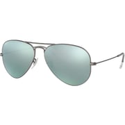 Rayban Aviator Gunmetal Sunglasses For Unisex RB3025 029/30