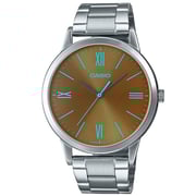 CASIO Men's Analog Brown Dial Watch - MTP-E600D-1BDF CASIO Men's Analog Brown Dial Watch - MTP-E600D-1BDF