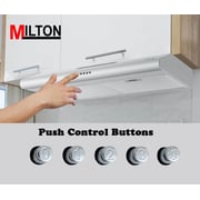 Buy Milton Cooker Builtin Classic Hood Full Stainless Steel Push
