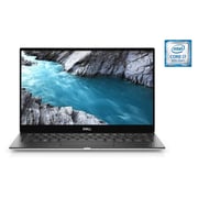 Dell XPS 13 Laptop - Core i7 1.8GHz 16GB 2TB Shared Win10 13.3inch UHD Silver English/Arabic Keyboard