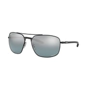 Ray-Ban Square Black Sunglasses Unisex RB8322CH 002/5L Ray-Ban Square Black Sunglasses Unisex RB8322CH 002/5L
