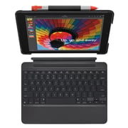 Logitech Bluetooth Keyboard Folio Case for iPad Air 5th 6th Gen Black 920-009047