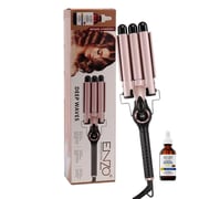 Enzo Professional Deep Waves With Coconut Serum Personal Show Of 22MM 3 Barrel Hair Curler