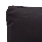 Vidaxl 2-seater Garden Sofa With Cushions Black 124 Cm Poly Rattan Vidaxl 2-seater Garden Sofa With Cushions Black 124 Cm Poly Rattan