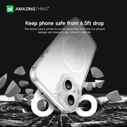 Amazing Thing Minimal MAG Drop Proof designed for iPhone 14 Plus compatible with MagSafe case cover - Clear Amazing Thing Minimal MAG Drop Proof designed for iPhone 14 Plus compatible with MagSafe case cover - Clear