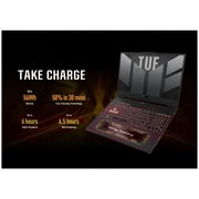 ASUS TUF Gaming A15 FA507RC-HN018W Gaming Laptop - Ryzen 7 3.2GHz 16GB 512GB 4GB Win11 15.6inch FHD 144Hz Jaeger Grey Nvidia GeForce RTX 3050 ASUS TUF Gaming A15 FA507RC-HN018W Gaming Laptop - Ryzen 7 3.2GHz 16GB 512GB 4GB Win11 15.6inch FHD 144Hz Jaeger Grey Nvidia GeForce RTX 3050