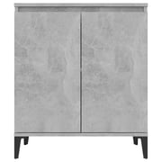 Vidaxl Sideboard Concrete Grey 60x35x70 Cm Chipboard Vidaxl Sideboard Concrete Grey 60x35x70 Cm Chipboard
