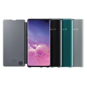 Samsung Clear View Flip Case Black For Galaxy S10 Plus Samsung Clear View Flip Case Black For Galaxy S10 Plus