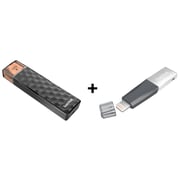 Sandisk SDWS4128GG46 Connect Wireless Flash Drive 128GB + Sandisk Ixpand Mini Flash Drive 64GB SDIX40N064GGN6NN Sandisk SDWS4128GG46 Connect Wireless Flash Drive 128GB + Sandisk Ixpand Mini Flash Drive 64GB SDIX40N064GGN6NN