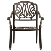 vidaXL 5 Piece Bistro Set Cast Aluminium Bronze vidaXL 5 Piece Bistro Set Cast Aluminium Bronze