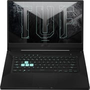 ASUS TUF Dash F15 (2021) Gaming Laptop - 11th Gen / Intel Core i7-11370H / 15.6inch FHD / 16GB RAM / 512GB SSD / 6GB NVIDIA GeForce RTX 3060 Graphics / Windows 10 Home / English & Arabic Keyboard / Eclipse Grey / Middle East Version - [FX516PM-HN024T]