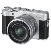 Fujifilm X-A5 Mirrorless Digital Camera Body Silver + XC 15-45mm f/3.5-5.6 OIS Lens Kit