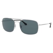 RayBan RB3611-003/R5-60 Silver Metal Unisex Sunglasses