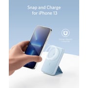 Anker 622 Maggo Magnetic Wireless Portable Charger Misty Blue Anker 622 Maggo Magnetic Wireless Portable Charger Misty Blue
