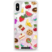 Casetify Glitter Case iPhone Xs/X Unicorn Sweet Emojis